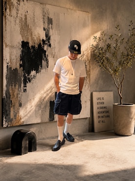「MFC STORE（エムエフシーストア）のアイテム」を使った、h2t17kicksさん（メンズ・172cm）の夏コーディネート