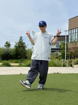 「GAP（ギャップ）のアイテム（パンツ）」を使った、h2t17kicksさん（メンズ・172cm）の春コーディネート