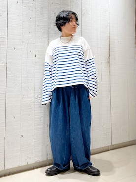 M.Mさん（レディース・159cm）の秋コーディネート
