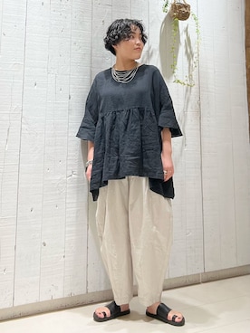 M.Mさん（レディース・159cm）の夏コーディネート