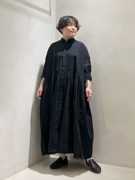 「JOURNAL STANDARD LUXE（ジャーナルスタンダード　ラックス）のシャコウ SOCKS（ソックス/靴下、ホワイト系）」を使った、M.Mさん（レディース・161cm）の春コーディネート