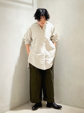 「JOURNAL STANDARD LUXE（ジャーナルスタンダード　ラックス）のアイテム」を使った、M.Mさん（レディース・159cm）の夏コーディネート