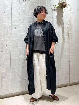 「JOURNAL STANDARD LUXE（ジャーナルスタンダード　ラックス）のアイテム」を使った、M.Mさん（レディース・159cm）の夏コーディネート
