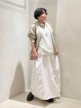 M.Mさん（レディース・159cm）の春コーディネート