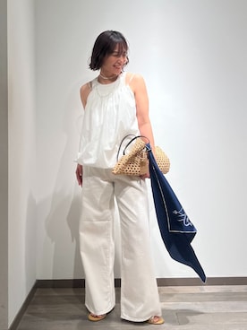 「LE VERNIS（ル・ベルニ）のアイテム」を使った、nanamiさん（レディース・165cm）の春コーディネート