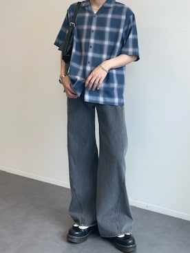 しおんさん(メンズ・176cm)の春コーディネート