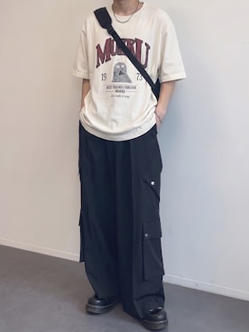 しおんさん（メンズ・176cm）の春コーディネート