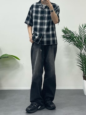 しおんさん(メンズ・176cm)の春コーディネート