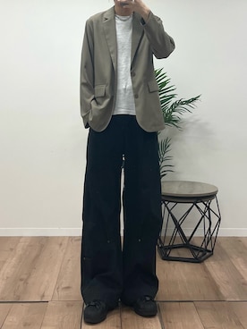 しおんさん（メンズ・176cm）の冬コーディネート