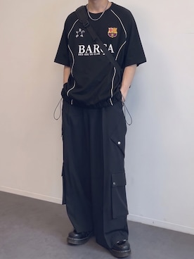 しおんさん（メンズ・176cm）の春コーディネート