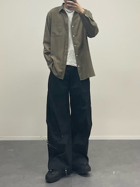 しおんさん（メンズ・176cm）の春コーディネート