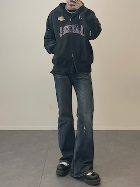 しおんさん(メンズ・176cm)の春コーディネート