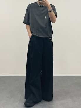 「CIYOT（シヨウト）のアイテム」を使った、しおんさん（メンズ・176cm）の春コーディネート