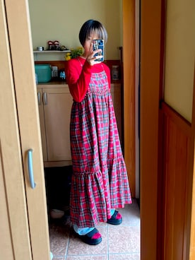 「WC（ダブル シー）のアイテム」を使った、waiefuさん（レディース・159cm）の春コーディネート