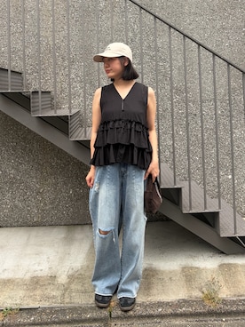 yuiさん(レディース・160cm)の夏コーディネート