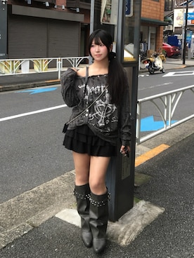 「lilful（リルフル）のアイテム」を使った、Riさん（レディース・150cm）の秋コーディネート