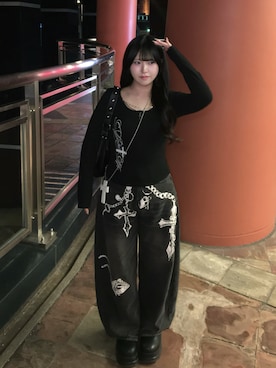 「lilful（リルフル）のアイテム」を使った、Riさん（レディース・150cm）の春コーディネート