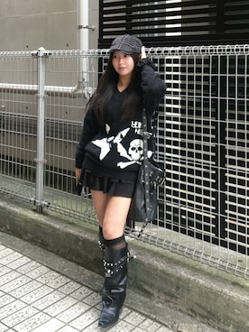 「lilful（リルフル）のアイテム」を使った、Riさん（レディース・150cm）の秋コーディネート