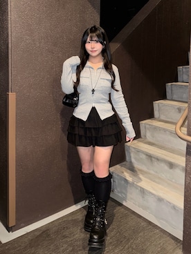 「lilful（リルフル）のアイテム」を使った、Riさん（レディース・150cm）の春コーディネート