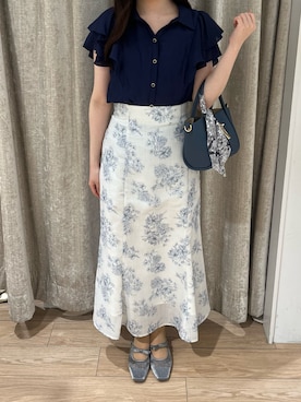 「MISCH MASCH（ミッシュマッシュ）のアイテム」を使った、アミュプラザ小倉店さん（レディース・152cm）の春コーディネート