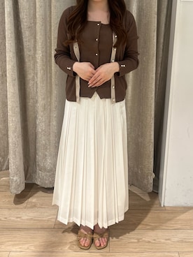 「MISCH MASCH（ミッシュマッシュ）のアイテム」を使った、アミュプラザ小倉店さん（レディース・152cm）の春コーディネート