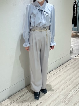 「MISCH MASCH（ミッシュマッシュ）のアイテム」を使った、アミュプラザ小倉店さん（レディース・152cm）の春コーディネート