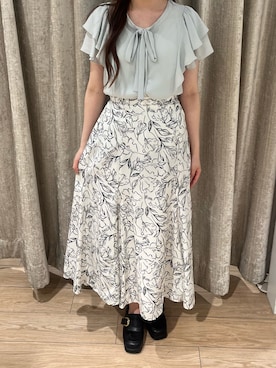 「バックリボン」｜アミュプラザ小倉店さん（レディース・152cm）の春コーディネート