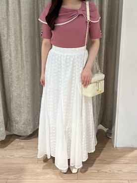 「MISCH MASCH（ミッシュマッシュ）のアイテム」を使った、アミュプラザ小倉店さん（レディース・152cm）の春コーディネート