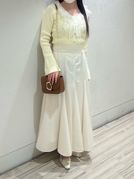 「MISCH MASCH（ミッシュマッシュ）のアイテム」を使った、アミュプラザ小倉店さん（レディース・152cm）の春コーディネート