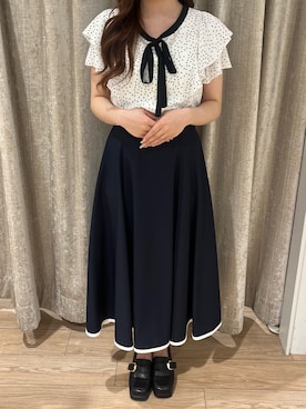 「MISCH MASCH（ミッシュマッシュ）のアイテム」を使った、アミュプラザ小倉店さん（レディース・152cm）の春コーディネート