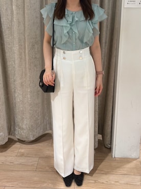 「MISCH MASCH（ミッシュマッシュ）のアイテム」を使った、アミュプラザ小倉店さん（レディース・161cm）の春コーディネート