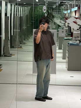 「PRADA（プラダ）のアイテム」を使った、kky961008さん（メンズ・183cm）の秋コーディネート