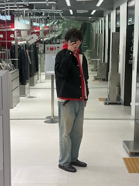 「PRADA（プラダ）のアイテム」を使った、kky961008さん（メンズ・183cm）の秋コーディネート