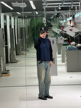 「PRADA（プラダ）のアイテム」を使った、kky961008さん（メンズ・183cm）の秋コーディネート