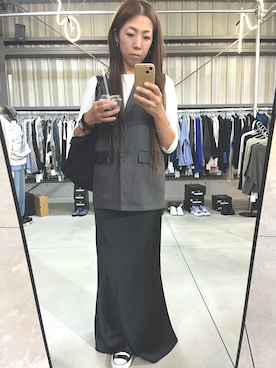 「おしゃれさんと繋がりたい」｜ユッコさん（レディース・168cm・40代）の秋コーディネート