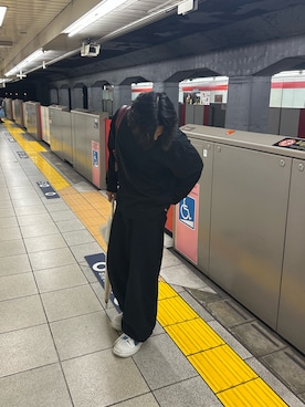 「IMARI（イマリ）のアイテム」を使った、下元大夢さん（メンズ・176cm）の秋コーディネート