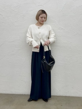 「アイテム（パンプス）」を使った、riv2340akiさん（レディース・154cm）の秋コーディネート