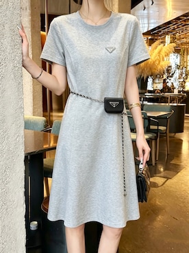 「PRADA（プラダ）のアイテム」を使った、mitsui0907 さん（レディース・158cm）の春コーディネート