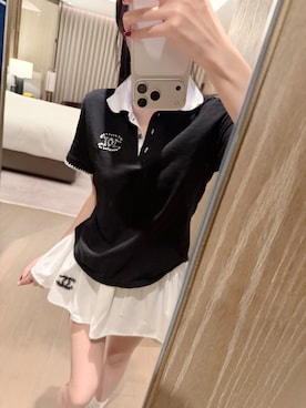「CHANEL（シャネル）のアイテム（トップス）」を使った、mitsui0907 さん（レディース・158cm）の春コーディネート