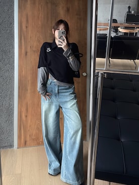 「CHANEL（シャネル）のアイテム（トップス）」を使った、mitsui0907 さん（レディース・158cm）の春コーディネート