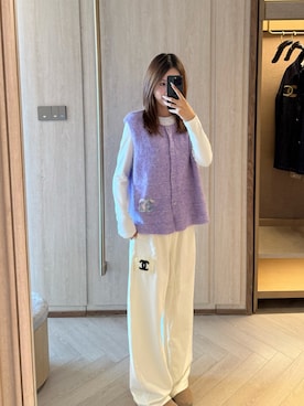 「CHANEL（シャネル）のアイテム」を使った、mitsui0907 さん（レディース・158cm）の春コーディネート