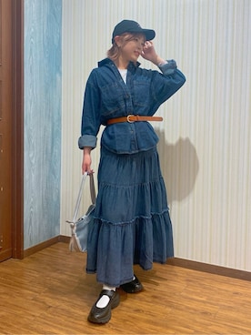 「修学旅行」｜ayaさん（レディース・162cm）の春コーディネート