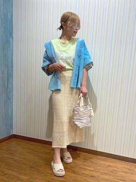ayaさん（レディース・162cm）の夏コーディネート