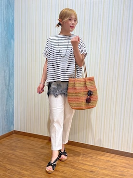 ayaさん（レディース・162cm）の夏コーディネート