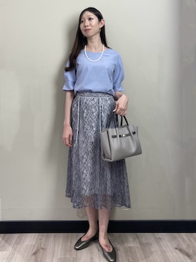 838さん（レディース・168cm）の夏コーディネート