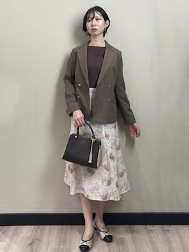 838さん(レディース・168cm)の秋コーディネート