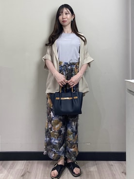 838さん(レディース・168cm)の夏コーディネート