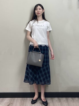 838さん(レディース・168cm)の夏コーディネート