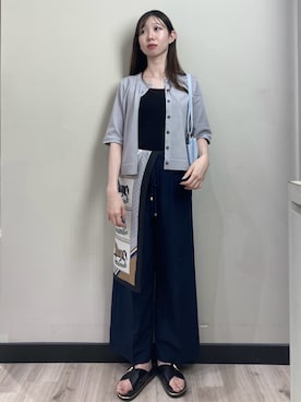 838さん(レディース・168cm)の夏コーディネート