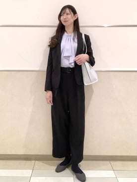 「index（インデックス）のアイテム（パンツ）」を使った、838さん（レディース・168cm）の春コーディネート